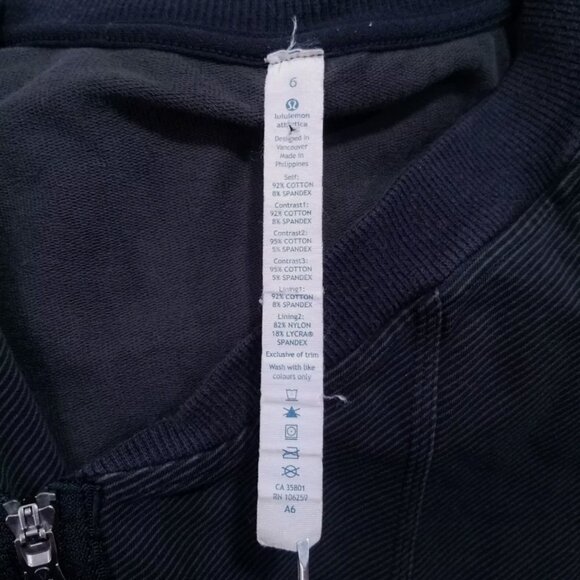 2 Lululemon Mula Bundle Wrap Telemark Print Green Jacket 6 Small Size Set Bundle - Picture 14 of 14